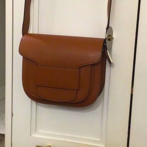 Tory Burch tan crossbody bag